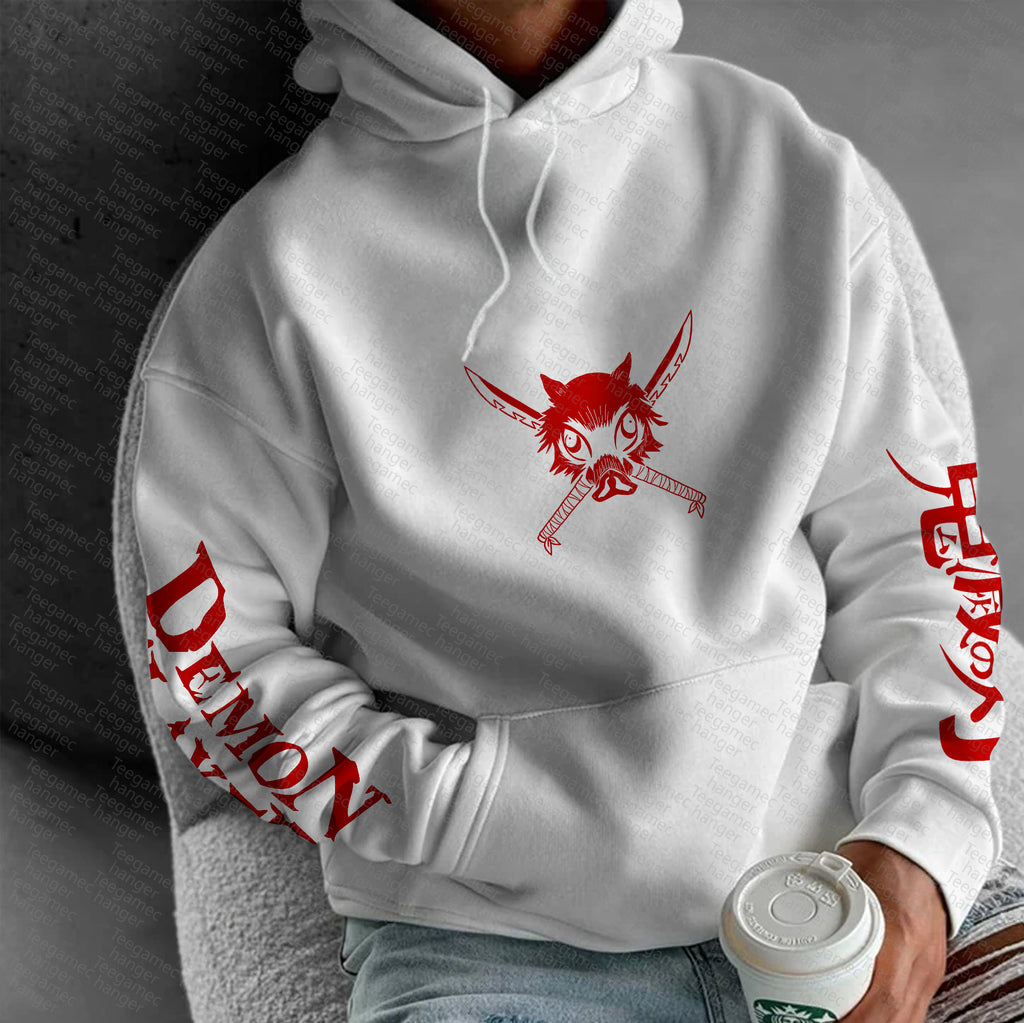 Unisex “KNY” Anime Graphic Streetwear Vintage Hoodie