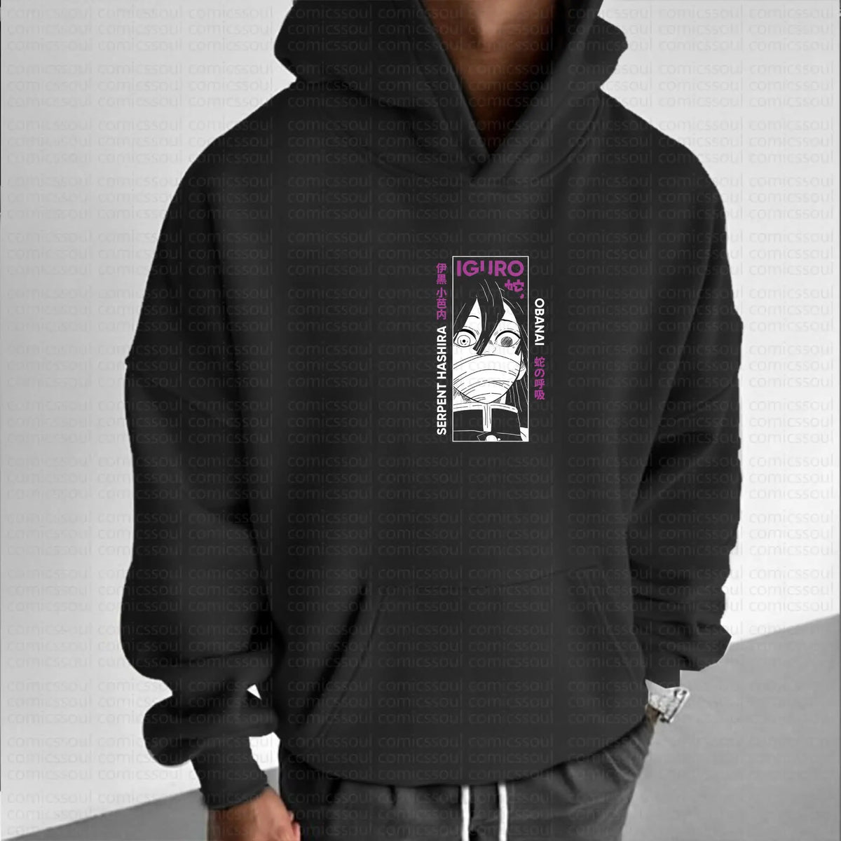 Unisex Anime Graphic Streetwear Vintage Hoodie丨Comicssoul