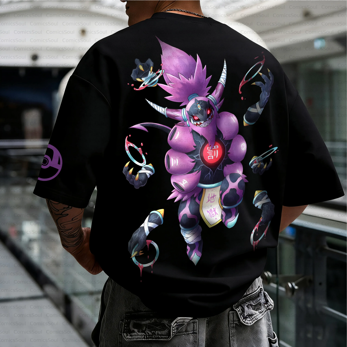 Unisex Anime Inspired Vintage T-Shirt