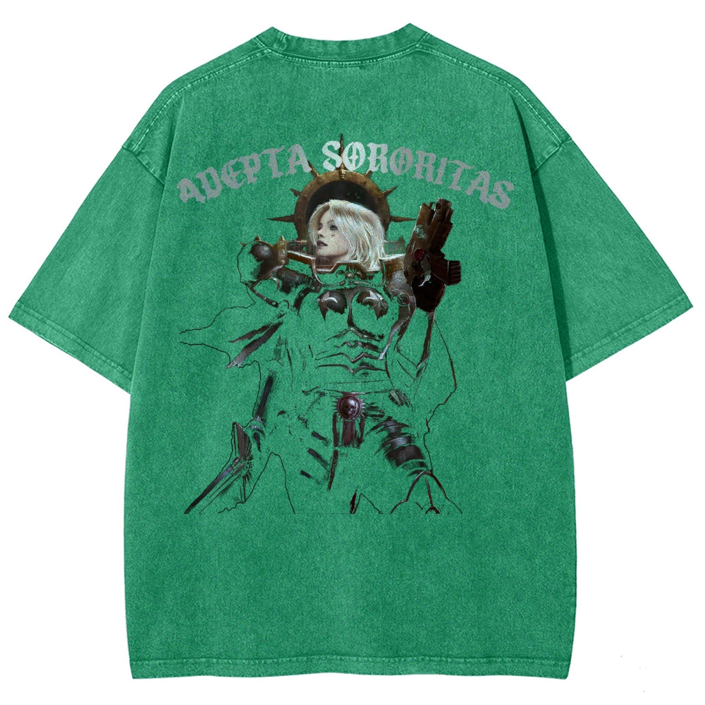 Unisex Fit Washed T-Shirt 丨WH40K