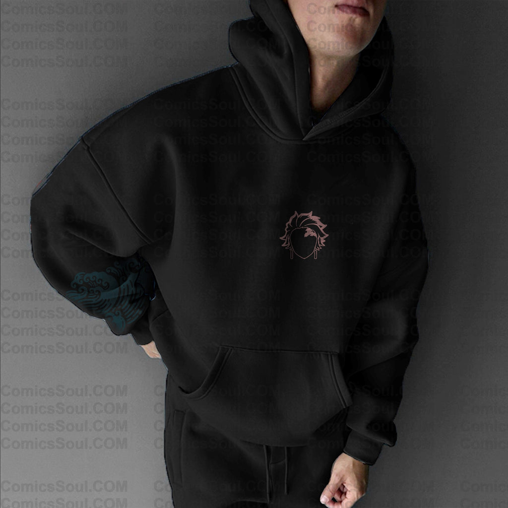 Unisex “ Comicssoul   ” Graphic Streetwear Vintage Hoodie