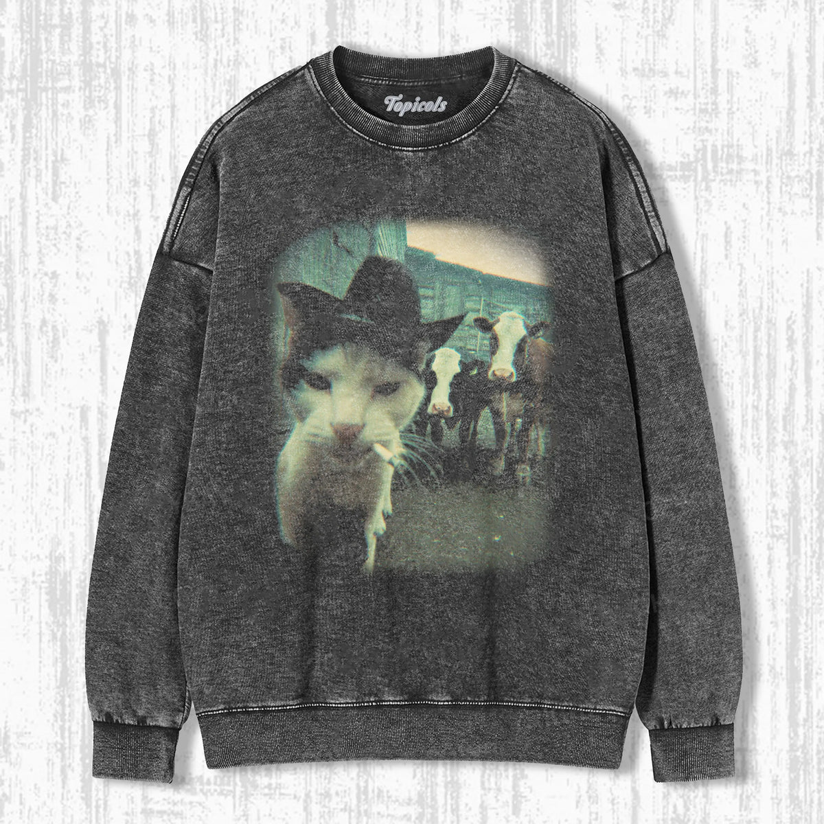 SMOKING CAT T-SHIRT