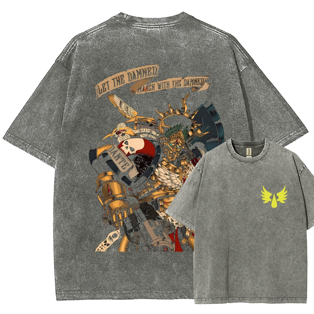 Unisex Fit Washed T-Shirt 丨WH40K