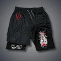 Unisex Naruto Anime Graphic Streetwear Shorts