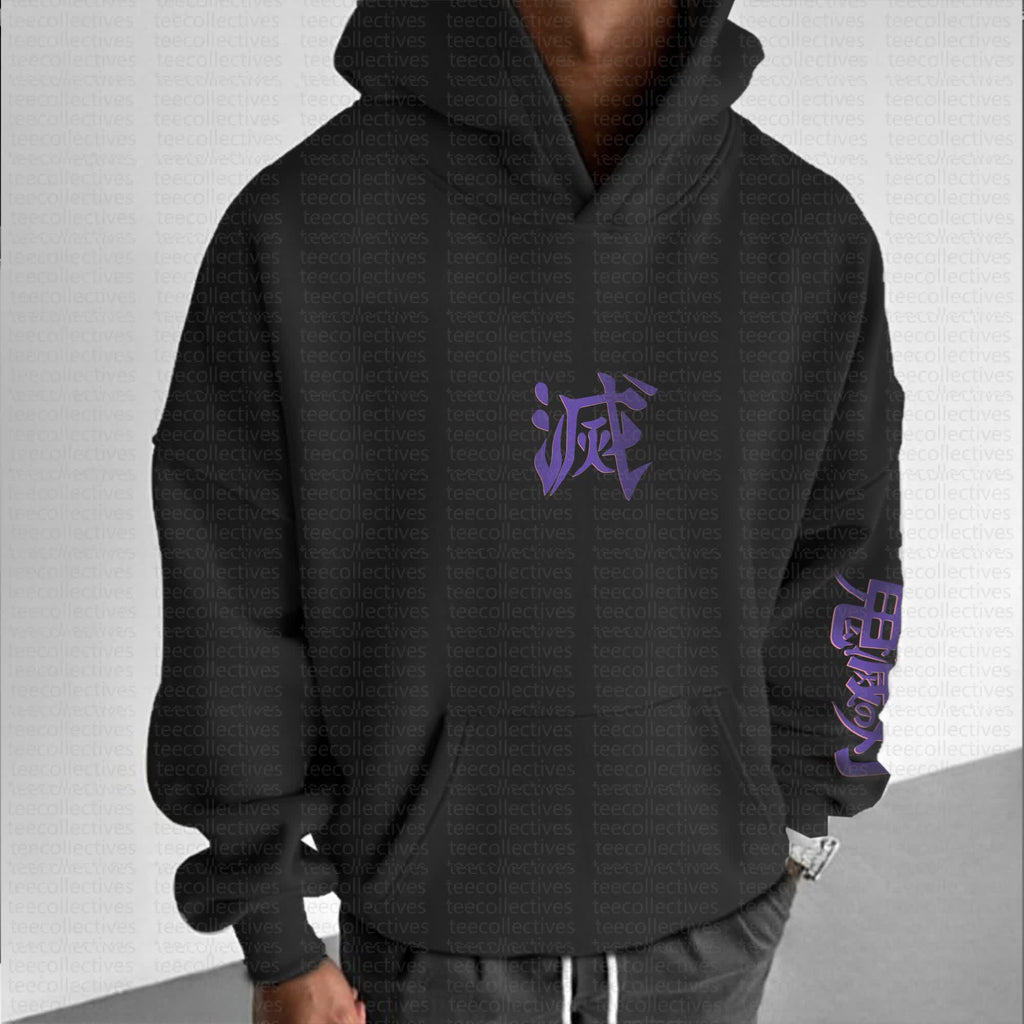 Unisex Anime Graphic Streetwear Vintage Hoodie丨KNY
