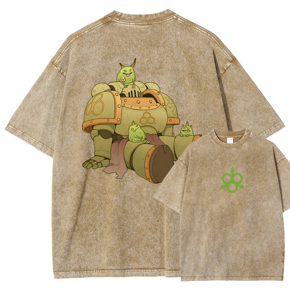 Unisex Fit Washed T-Shirt 丨WH40K