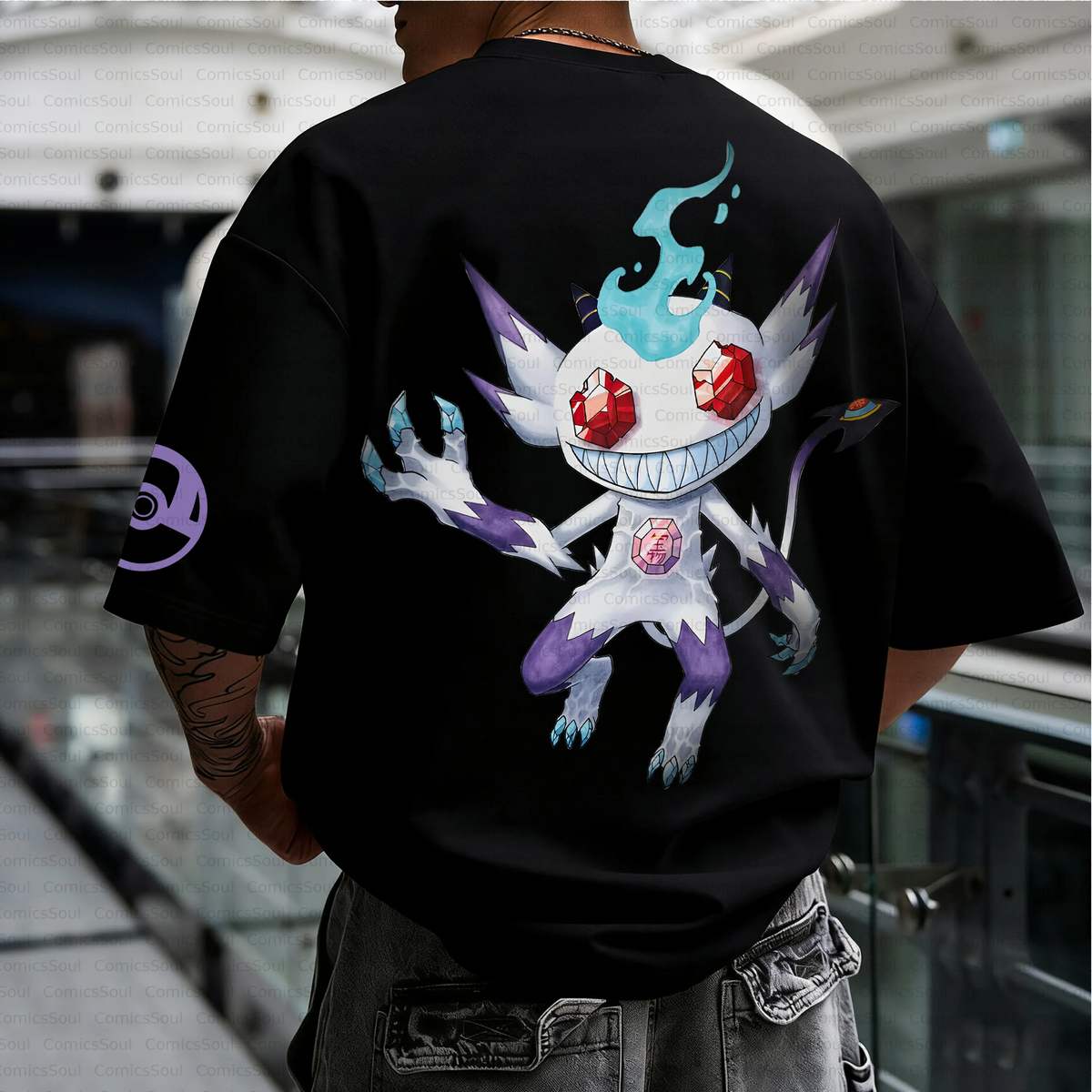 Unisex Anime Inspired Vintage T-Shirt