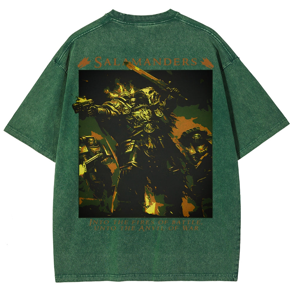 Unisex Fit Washed T-Shirt 丨WH40K