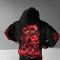 Unisex Anime Graphic Streetwear Vintage Hoodie