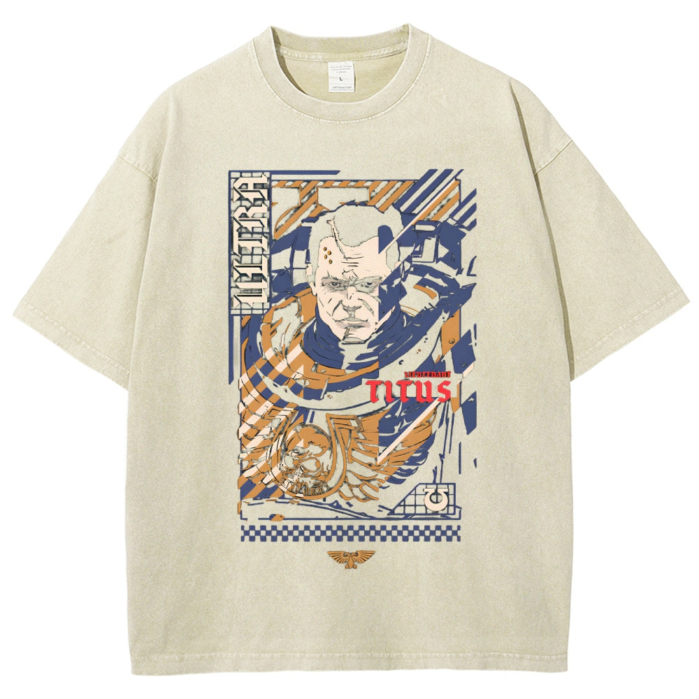 Unisex Fit Washed T-Shirt 丨WH40K