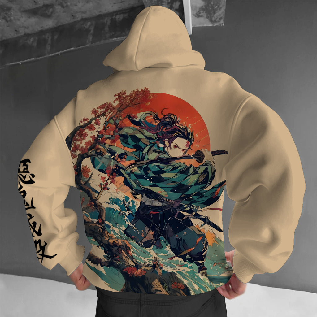Unisex “ Demon slayer   ” Graphic Streetwear Vintage Hoodie| KNY