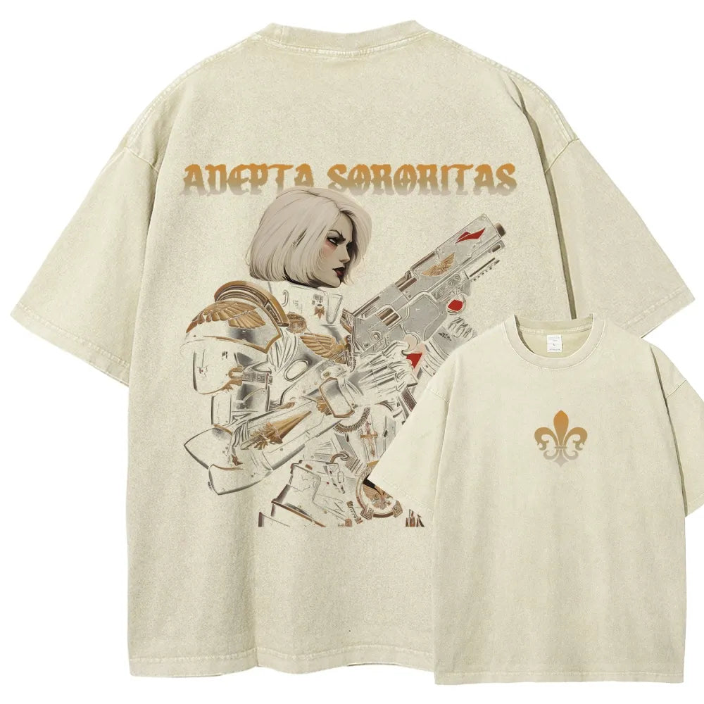 Unisex Fit Washed T-Shirt 丨WH40K