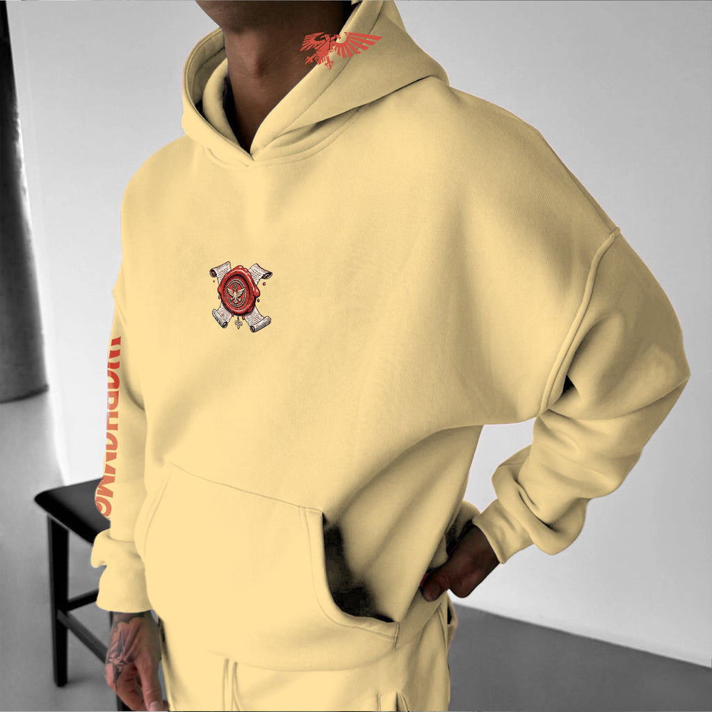 Unisex Game Graphic Streetwear Vintage Hoodie丨WH40K