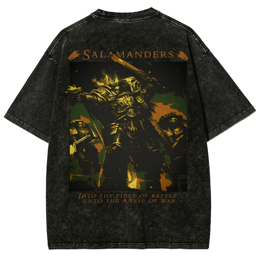 Unisex Fit Washed T-Shirt 丨WH40K