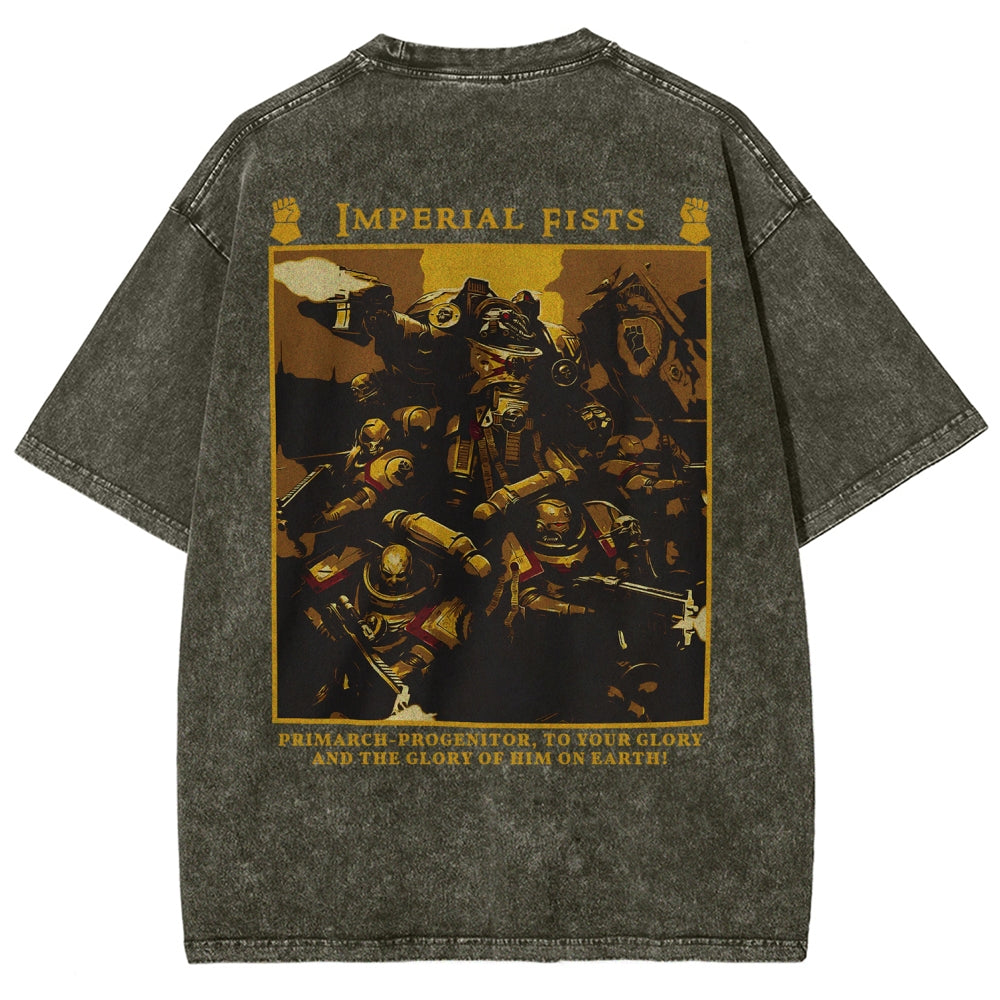 Unisex Fit Washed T-Shirt 丨WH40K