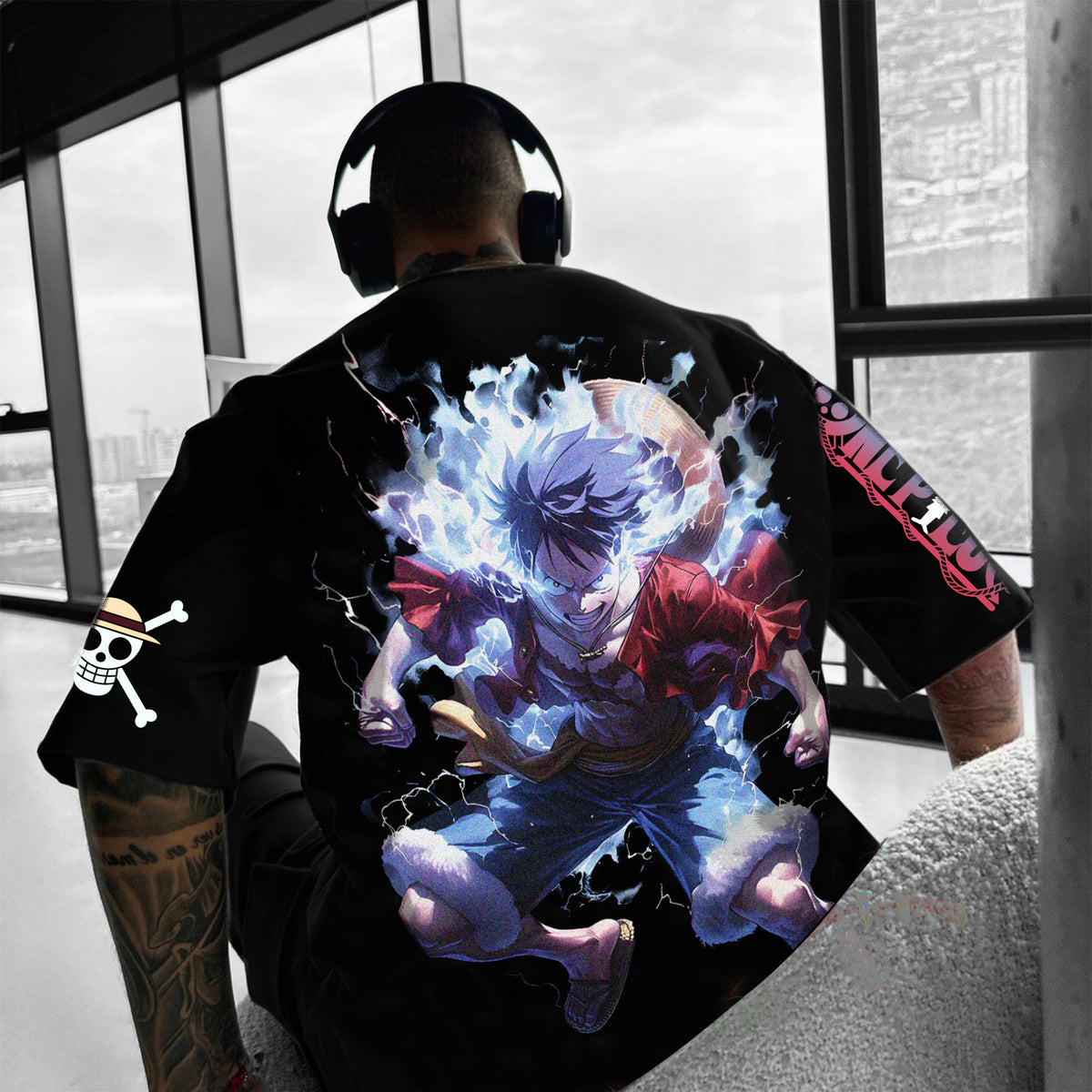 Unisex Anime Inspired Vintage T-Shirt丨Comicssoul