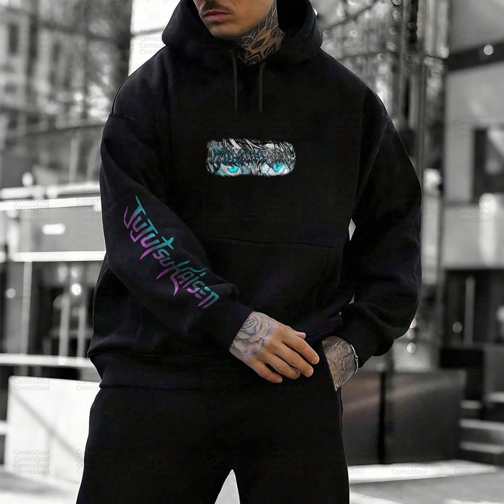 Unisex “Comicssoul” Anime Graphic Streetwear Vintage Hoodie