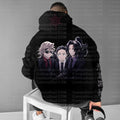 Unisex Anime Graphic Streetwear Vintage Hoodie| KNY