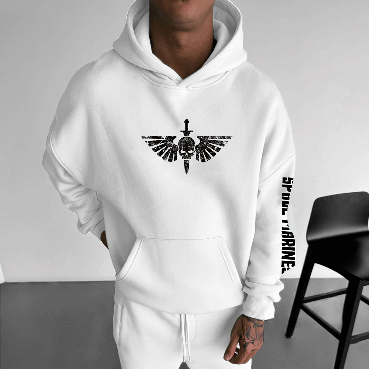 WH40K Game  Streetwear Vintage Hoodie