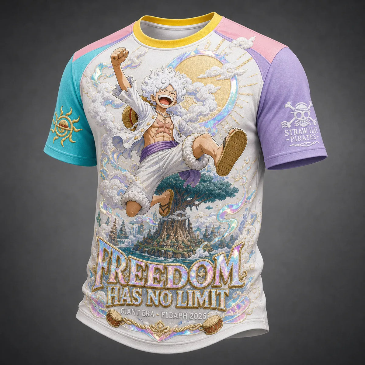 Pirate Crew Graphic Crew-Neck T-Shirt