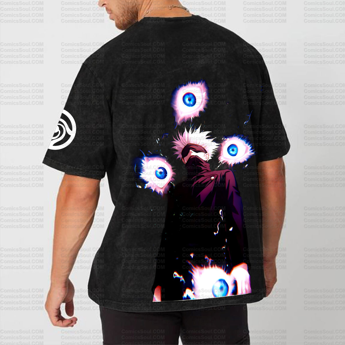 Printed Unisex Washed T-Shirt