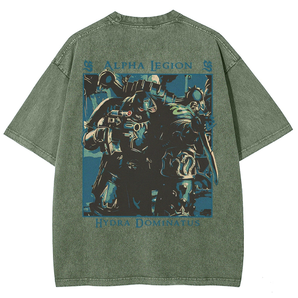 Unisex Fit Washed T-Shirt 丨WH40K