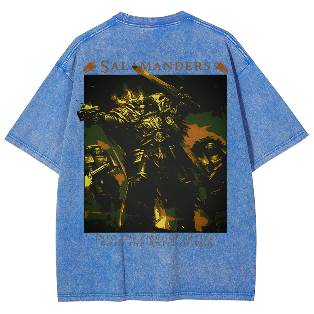 Unisex Fit Washed T-Shirt 丨WH40K