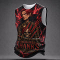Pirate Crew Graphic Crew-Neck Tank Top