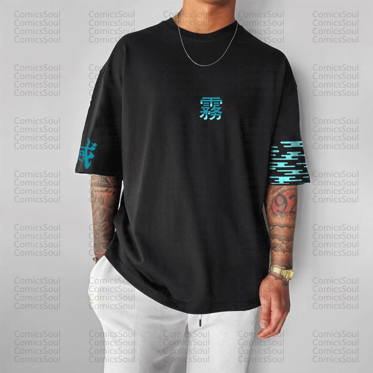 Unisex Anime Inspired Vintage T-Shirt丨Comicssoul