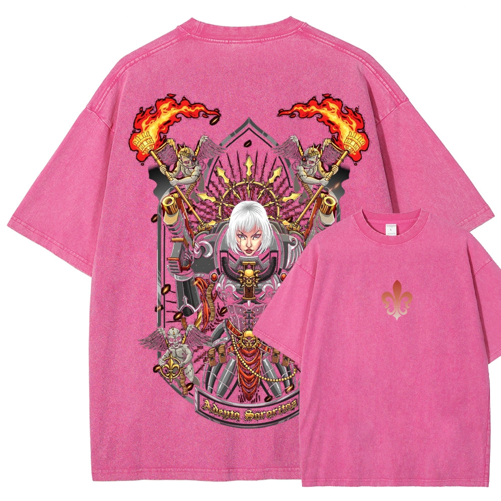 Unisex Fit Washed T-Shirt 丨WH40K