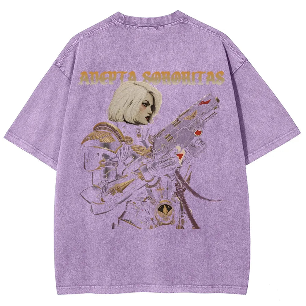 Unisex Fit Washed T-Shirt 丨WH40K