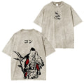 Chainsaw Man Anime Unisex Washed T-Shirt| KNY