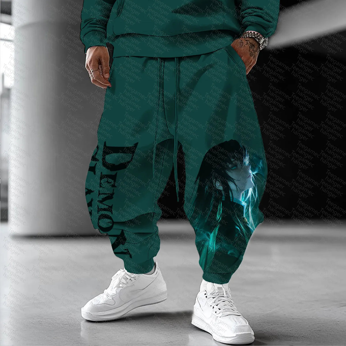 Unisex  “KNY” Casual Anime Streetwear Pants