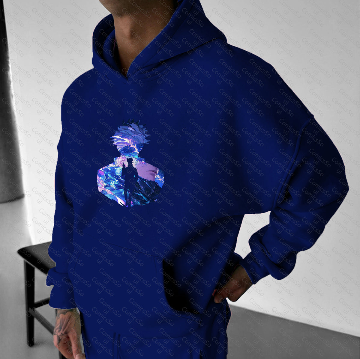 Unisex “ Comicssoul   ” Graphic Streetwear Vintage Hoodie