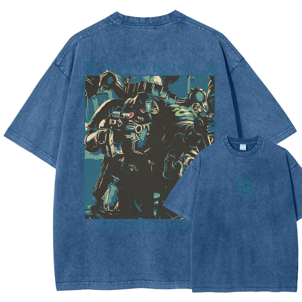 Unisex Fit Washed T-Shirt 丨WH40K