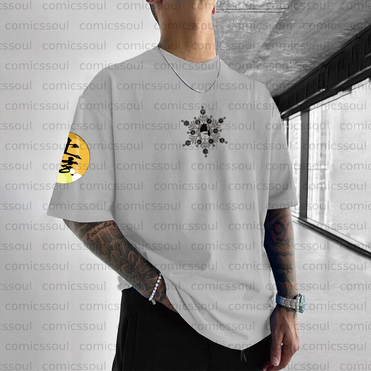 Unisex Anime Inspired Vintage T-Shirt