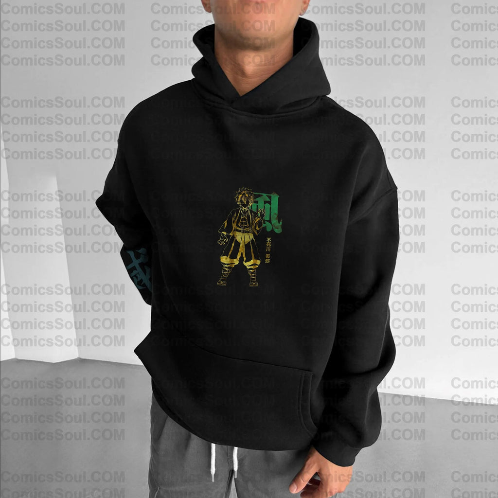 Unisex “ Comicssoul   ” Graphic Streetwear Vintage Hoodie