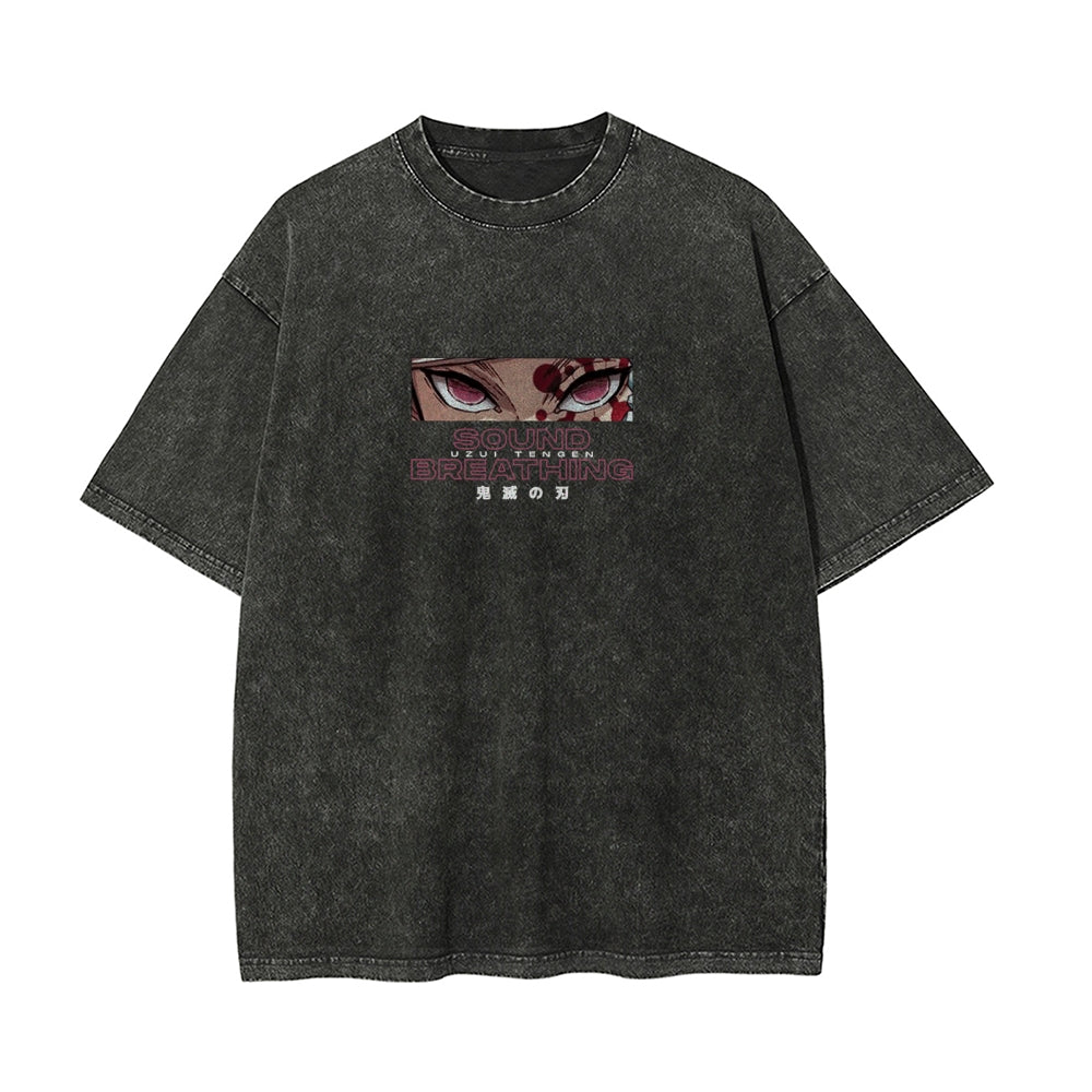 OG Tengen Uzui Vintage Oversized T-Shirt | KNY