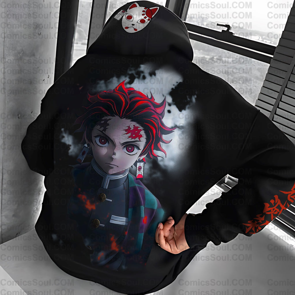 Unisex “ Comicssoul   ” Graphic Streetwear Vintage Hoodie
