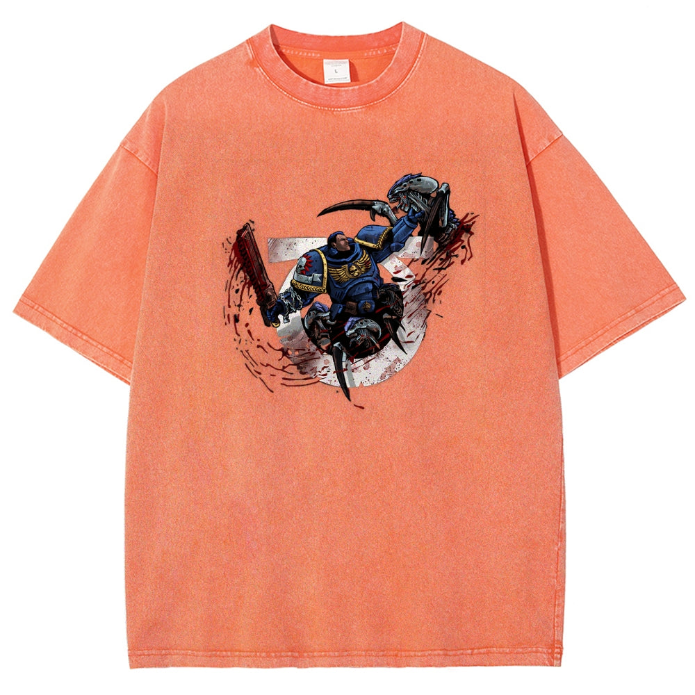 Unisex Fit Washed T-Shirt 丨WH40K
