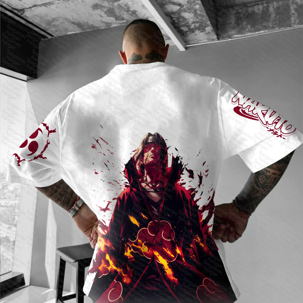 Unisex Naruto Anime Graphic Streetwear T-Shirts