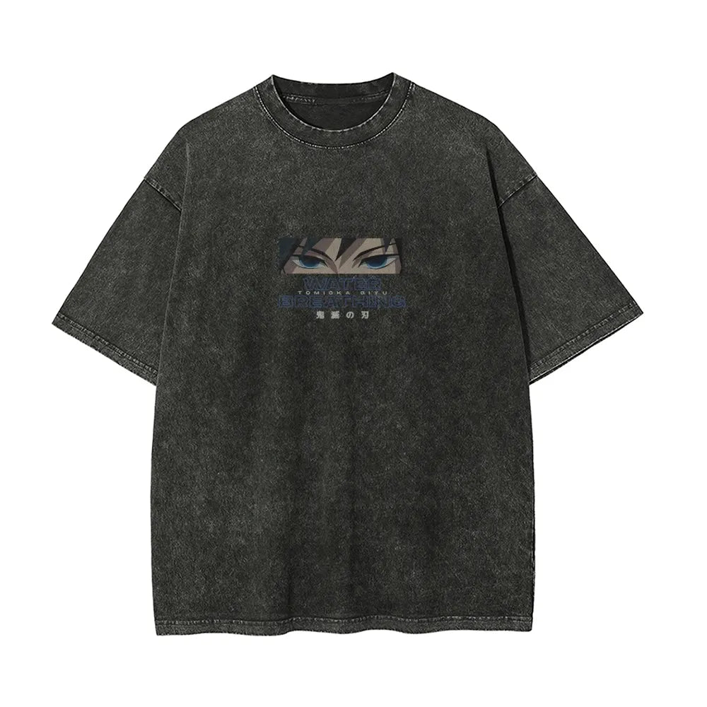 OG Giyu Tomioka Vintage Oversized T-Shirt | KNY