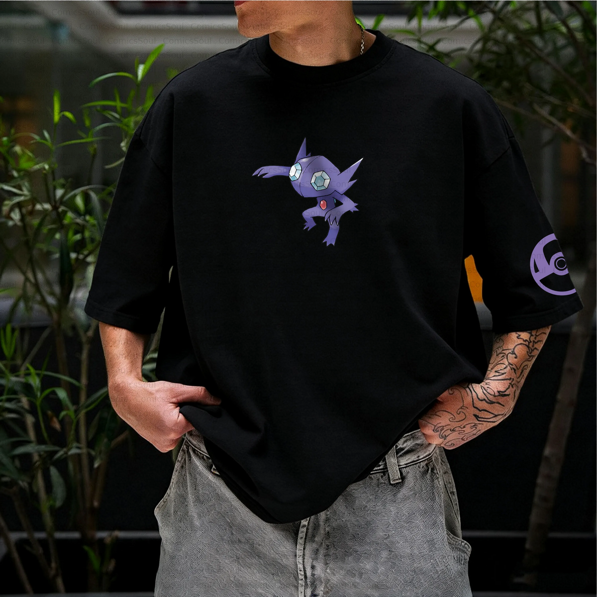 Unisex Anime Inspired Vintage T-Shirt