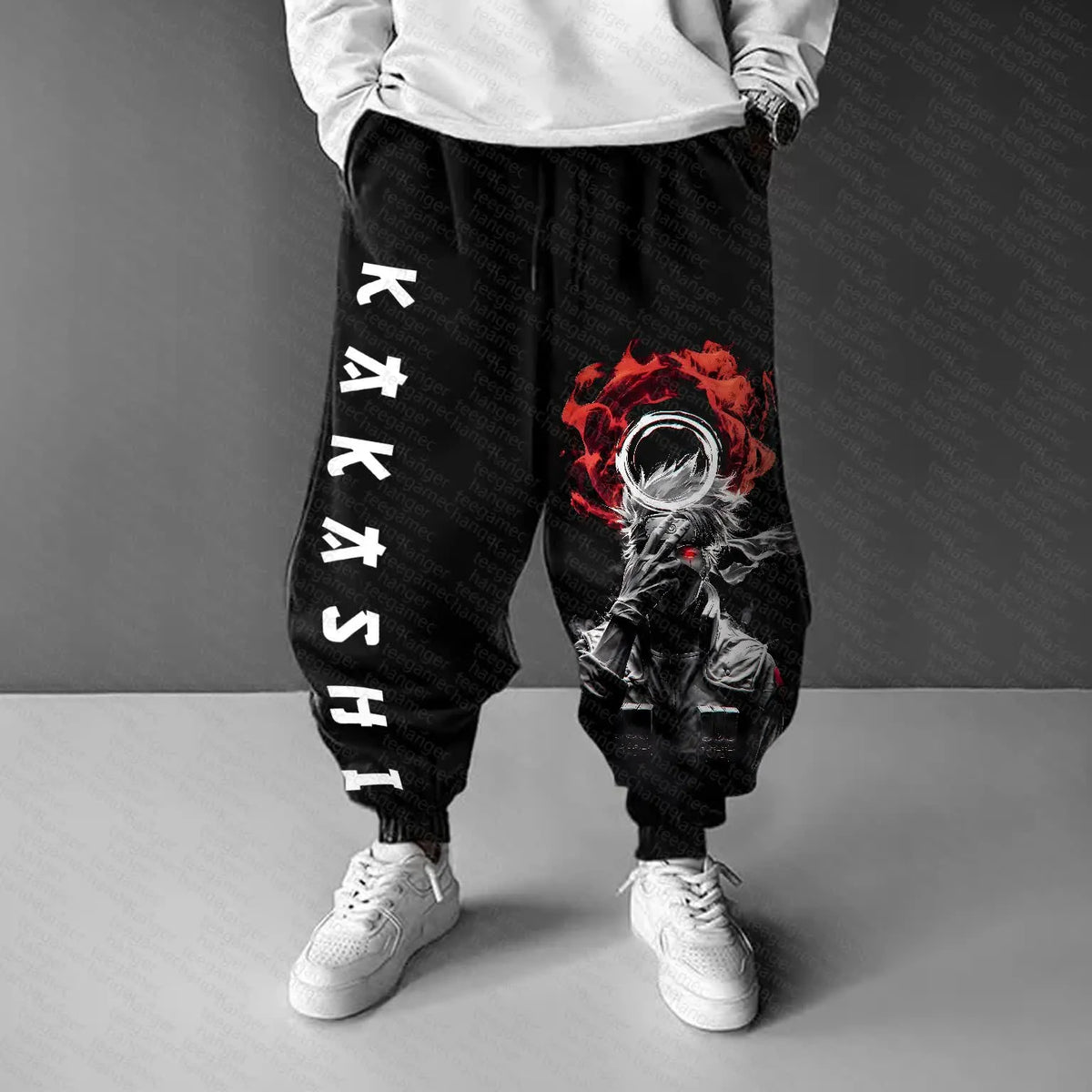 Unisex Naruto Anime Graphic Streetwear Pants