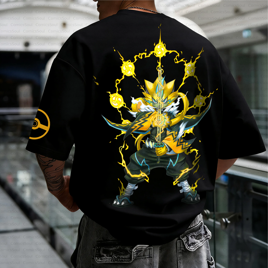 Unisex Anime Inspired Vintage T-Shirt