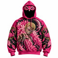 Halloween Anime-Print Hoodie