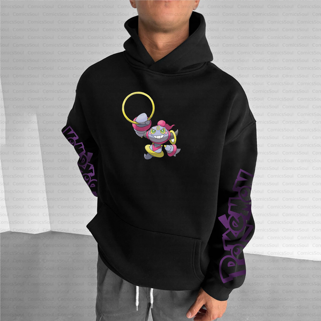 Unisex Anime Inspired Vintage Plush Hoodie