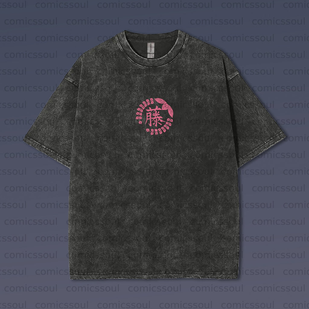 Vintage 3D Direct Inkjet Printed Washed Unisex T-Shirt