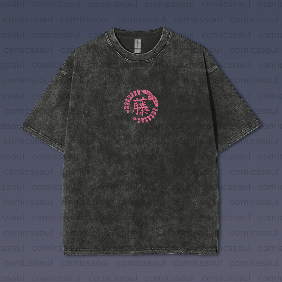 Vintage 3D Direct Inkjet Printed Washed Unisex T-Shirt