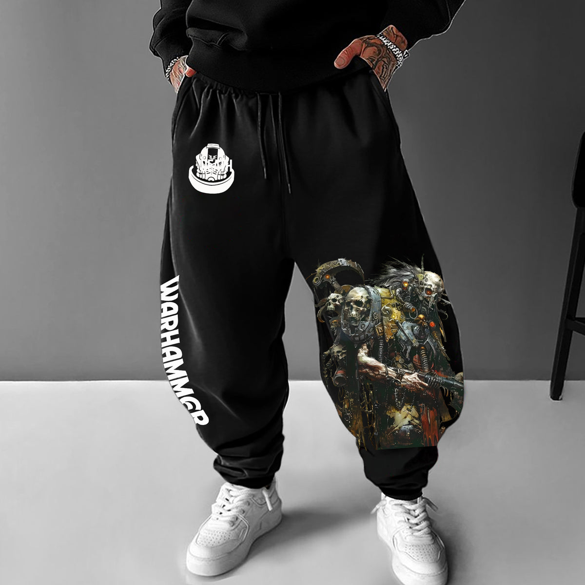 WH40K Art Casual Streetwear Pants
